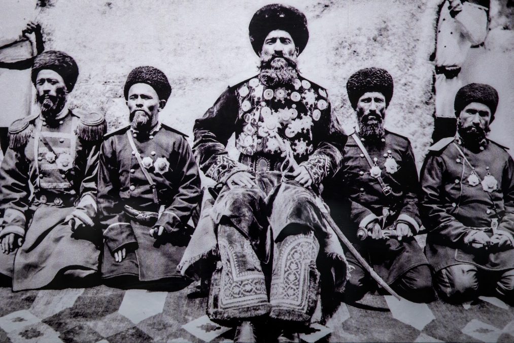 Katonai vezetők a 20. század elején, a buharai emír szolgálatában